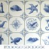 Delft style nautical tiles by Kit Oz